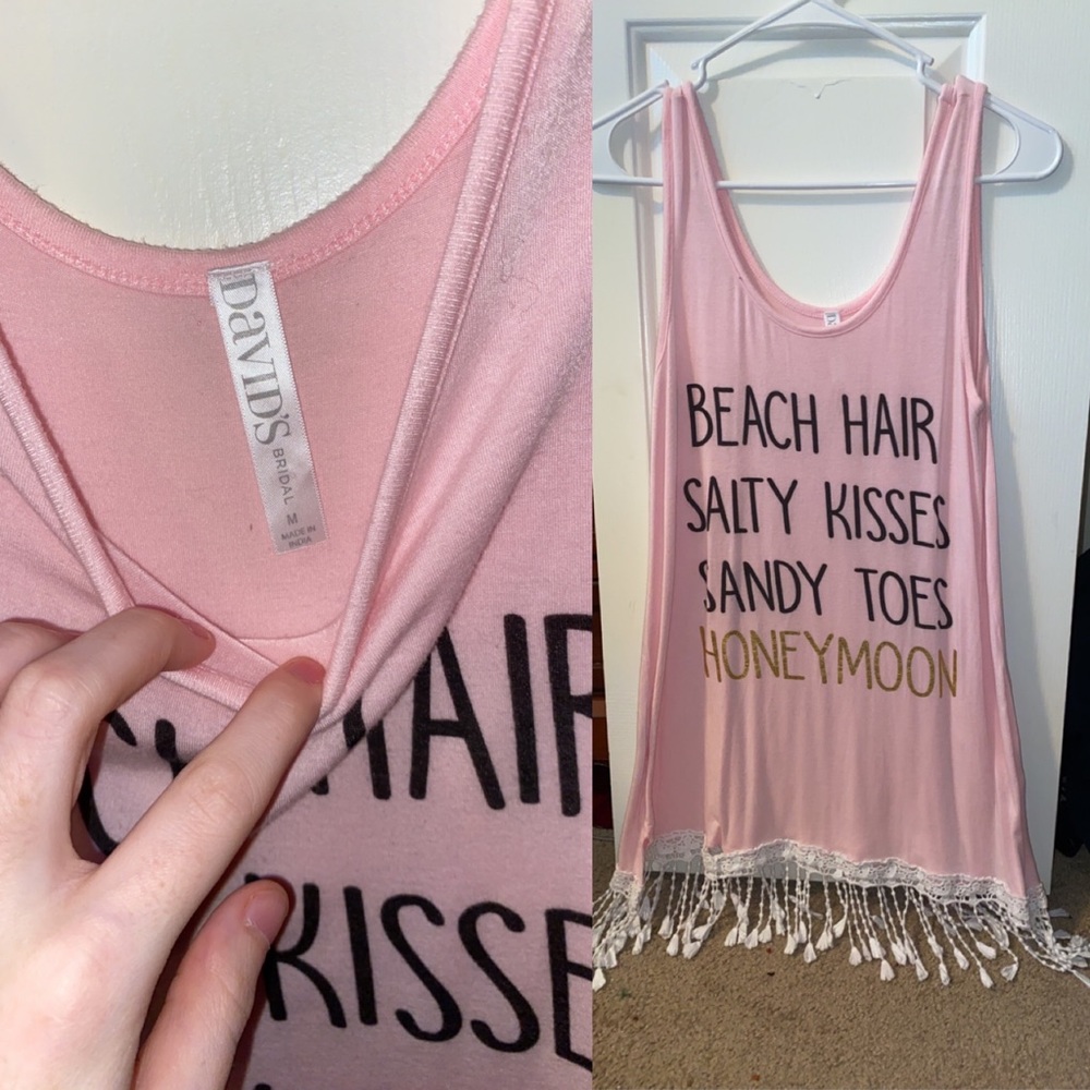 David’s Bridal honeymoon shirt